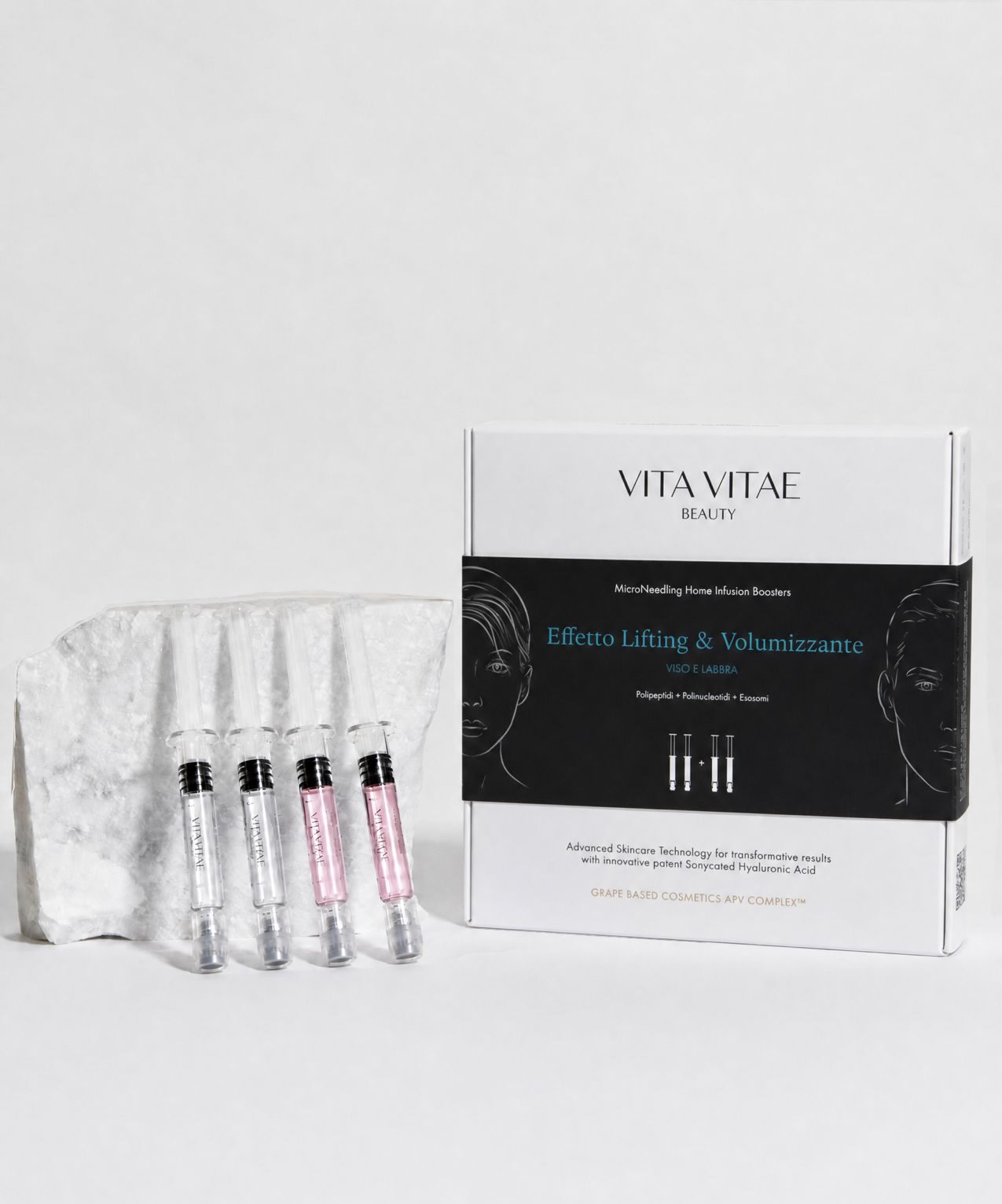 EFFETTO LIFTING E VOLUMIZZANTE BOOSTER KIT LIFTING & VOLUMIZZANTE <br><span>4 booster con Esosomi</span> - immagine 1