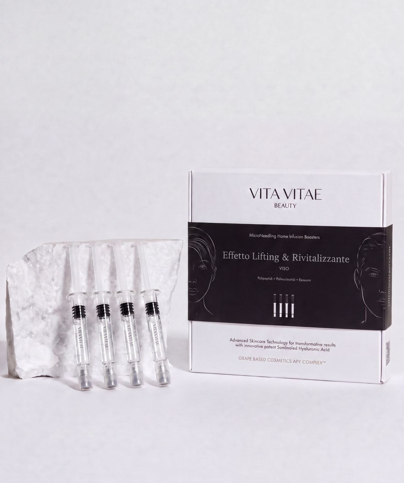 lifting e revitalizzante 4 booster BOOSTER KIT LIFTING & RIVITALIZZANTE <br><span>4 booster con Esosomi</span> - immagine 1